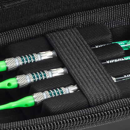 Sentry Dart Case Slim EVA Shell for Steel and Soft Tip Darts, Hold 6 Darts and Features Built-In Storage for Flights, Tips and Shafts