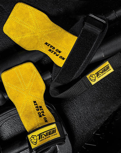 Wrist Straps for Weightlifting for Maximum Grip Support - Lifting Deadlift Strap & Weight Lifting Grips Gloves for Working Out Pull up Deadlifting & Shrugs