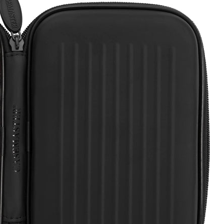 Sentry Dart Case Slim EVA Shell for Steel and Soft Tip Darts, Hold 6 Darts and Features Built-In Storage for Flights, Tips and Shafts