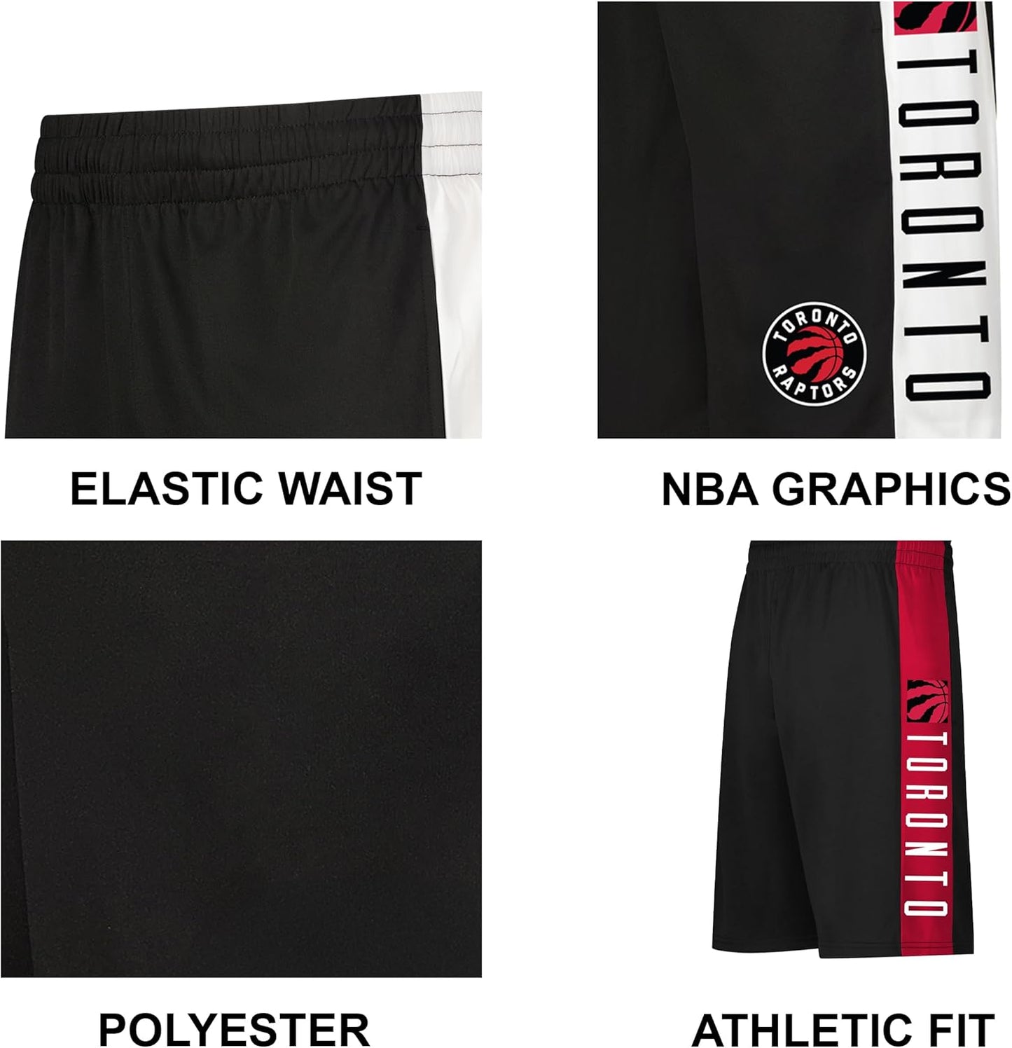 Men'S Unisex NBA Official Super Soft Active Workout Basketball Training Shorts