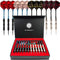 ADKX Steel Tip Darts 12 Pack Set with Nonslip Iron Barrel Aluminum Dart Shafts and Flights + Darts Sharpener + an Gift Box